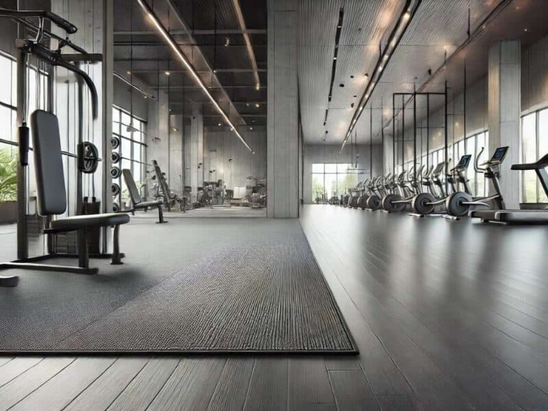 Smart market solution in modern fitness center